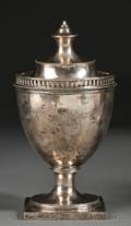 Early Federal Coin Silver Sugar Urn