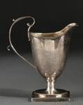 Early Federal Coin Silver Creamer