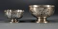 Two Chinese Export Silver Bowls