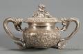 Chinese Export Silver Urn Body