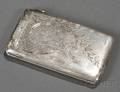 Russian Silver Cigarette Case