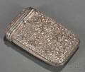 IndoPersian Silver Cigarette Case