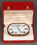 Les Must de Cartier Quartz Desk Clock