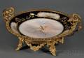 Gilt Bronze Mounted Porcelain Dish