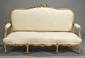 Louis XVstyle Beechwood Canape