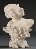 Continental School 19th Century Bust of a Woman