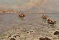 Italian School 20th Century View of Fishermen in the Bay of Naples