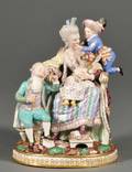 Meissen Porcelain Figural Group