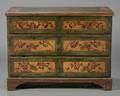Scandinavian Painted Pine Threedrawer Chest