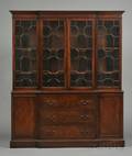 Georgianstyle Mahogany Breakfront