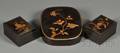 Three Japanese Lacquer Boxes