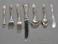Reed  Barton Sterling French Renaissance Pattern Flatware Service for Twelve