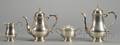 Fourpiece Watson Sterling Queen Annestyle Tea and Coffee Service