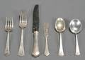 Partial Wallace Antique Pattern Sterling Service