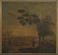 Italian School 18th19th Century Pair of Landscape Scenes