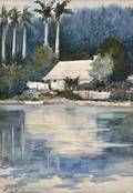 Dwight Blaney American 18651944 House on the Homosassa River Florida