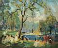 Arthur Clifton Goodwin American 18641929 The Public Garden Boston