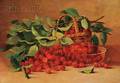 Fall River School 19th Century Still Life with Cherries