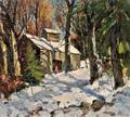 Antonio Cirino American 18891983 Vermont Sugar Shack