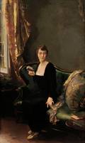 Cecilia Beaux American 18551942 A Lady in Black