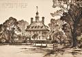 Samuel V Chamberlain American 18951975 Lot of Three Views of Old Williamsburg The Capitol Williamsburg
