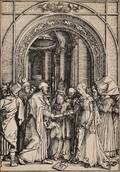 Albrecht Drer German 14711528 The Betrothal of the Virgin