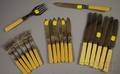 Approximately Twenty Ivorinehandled Flatware Items