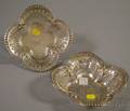 Pair of Reticulated Sterling Silver Baskets