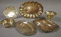 Group of Mexican and American Silver Trays and Bowls