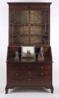 George III mahogany secretary desk ca 1790