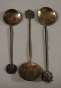 Three Scottish Silver Spoons