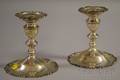 Pair of Towle Rococo Sterling Silver Candlesticks