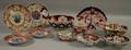 Eleven Pieces of Asian Imari Porcelain