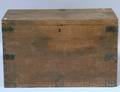 Oak Dovetailconstructed and Ironbound Storage Box