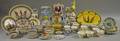 Approximately Fifty Pieces of Quimper Faience Tableware