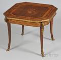 Louis XVIstyle Giltormolumounted Marquetrydecorated and Veneer Low Table