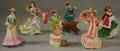 Six Royal Doulton Porcelain Lady Series Figures