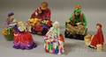 Six Royal Doulton Porcelain Figures and Figural Groups