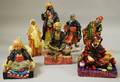 Seven Royal Doulton Porcelain Figural Groups