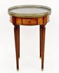 19th c French Marble Top Gueridon Table