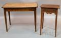 Country Pine Table with Cutcorner Top and a Pine and Birch Onedrawer Stand