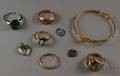 Five Gold Jewelry Items