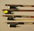 Four Violin Bows