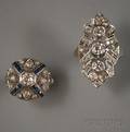 Two Art Deco Diamond Rings