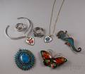 Small Group of Sterling Silver Jewelry