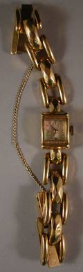 14kt Gold Ladys Wristwatch