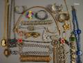 Large Group of Mostly Costume and Sterling Silver Jewelry