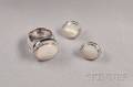 18kt White Gold Motherofpearl and Diamond Suite Roberto Coin