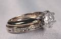 14kt White Gold and Diamond Solitaire