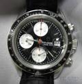 Gentlemans Stainless Steel Chronograph Wristwatch Tudor